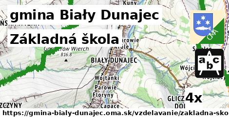 Základná škola, gmina Biały Dunajec