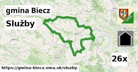 služby v gmina Biecz