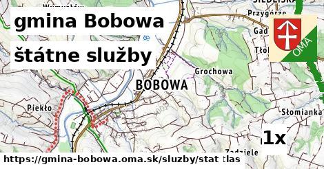 štátne služby, gmina Bobowa