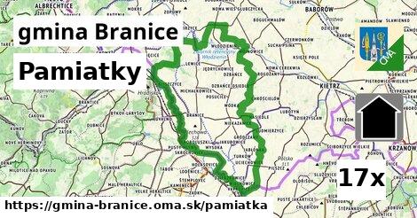 pamiatky v gmina Branice