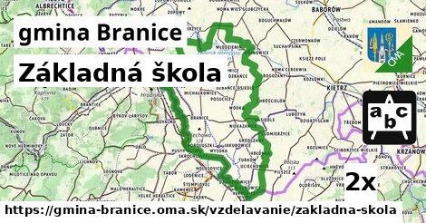 Základná škola, gmina Branice