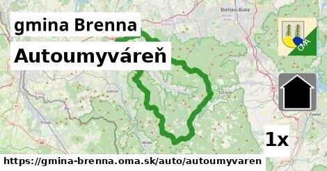 autoumyváreň v gmina Brenna