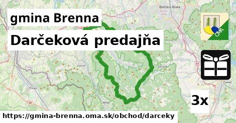 darčeková predajňa v gmina Brenna