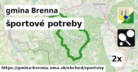 športové potreby v gmina Brenna