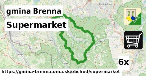Supermarket, gmina Brenna