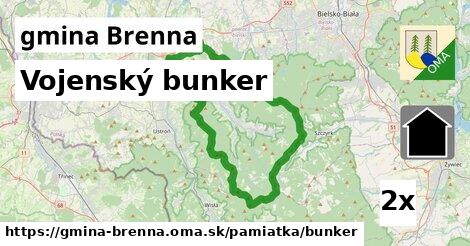Vojenský bunker, gmina Brenna