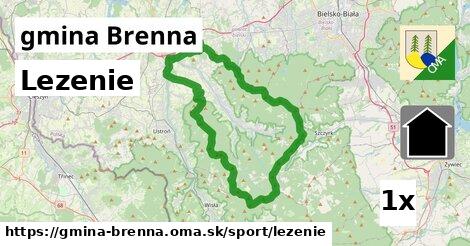 Lezenie, gmina Brenna