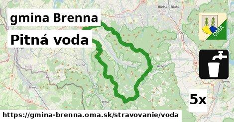 Pitná voda, gmina Brenna