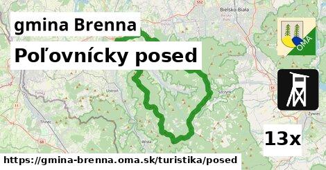 poľovnícky posed v gmina Brenna