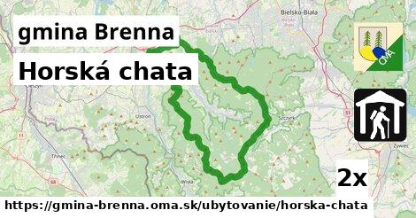 Horská chata, gmina Brenna