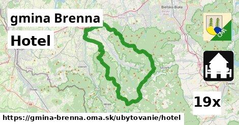 Hotel, gmina Brenna