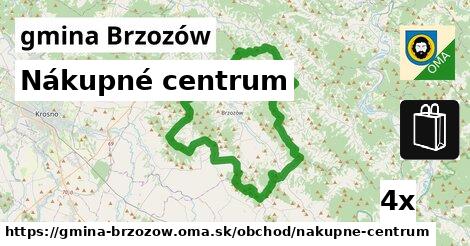 Nákupné centrum, gmina Brzozów