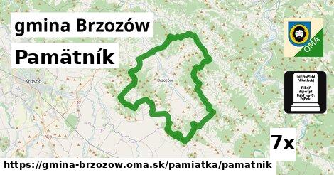 Pamätník, gmina Brzozów