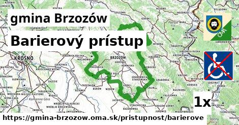 Barierový prístup, gmina Brzozów