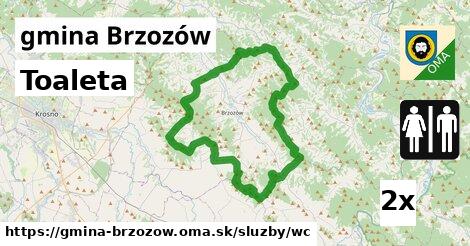 Toaleta, gmina Brzozów