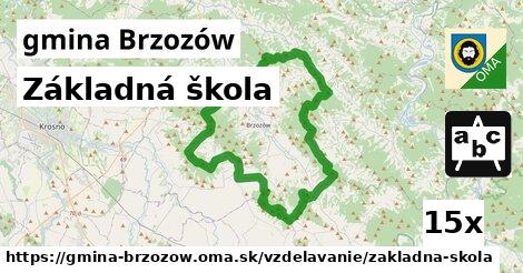 Základná škola, gmina Brzozów