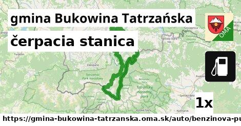 čerpacia stanica, gmina Bukowina Tatrzańska