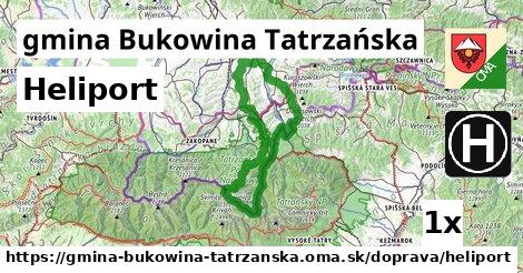 heliport v gmina Bukowina Tatrzańska