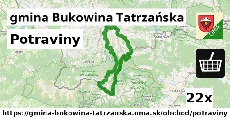 Potraviny, gmina Bukowina Tatrzańska