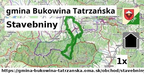 Stavebniny, gmina Bukowina Tatrzańska