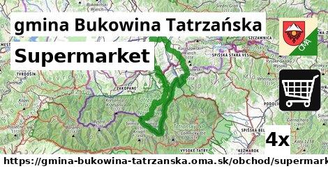 Supermarket, gmina Bukowina Tatrzańska