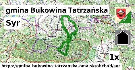 Syr, gmina Bukowina Tatrzańska