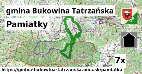pamiatky v gmina Bukowina Tatrzańska