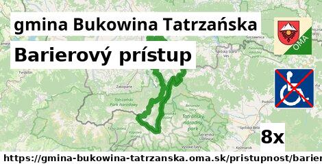 Barierový prístup, gmina Bukowina Tatrzańska