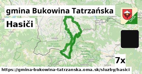 Hasiči, gmina Bukowina Tatrzańska