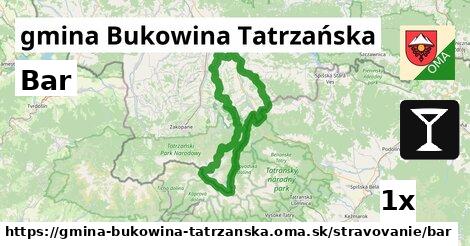 bar v gmina Bukowina Tatrzańska