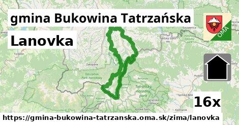 Lanovka, gmina Bukowina Tatrzańska