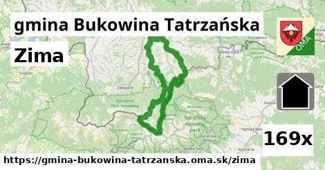 zima v gmina Bukowina Tatrzańska
