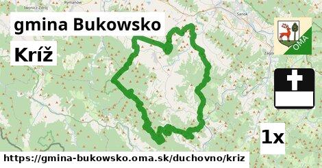 Kríž, gmina Bukowsko