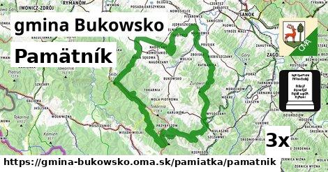 Pamätník, gmina Bukowsko