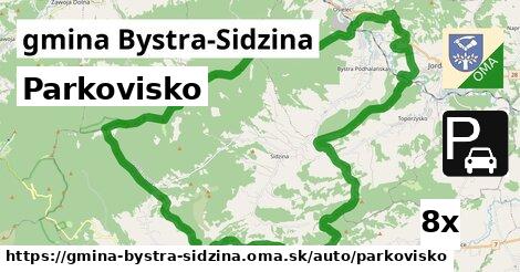 Parkovisko, gmina Bystra-Sidzina
