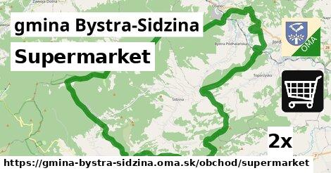 Supermarket, gmina Bystra-Sidzina