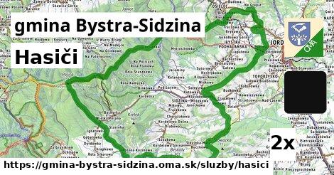Hasiči, gmina Bystra-Sidzina