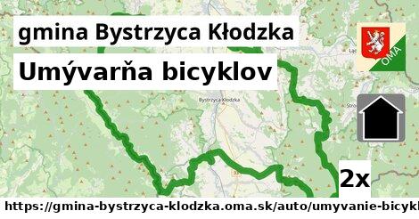 Umývarňa bicyklov, gmina Bystrzyca Kłodzka