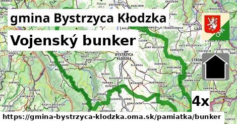 Vojenský bunker, gmina Bystrzyca Kłodzka