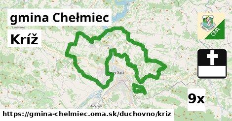 kríž v gmina Chełmiec