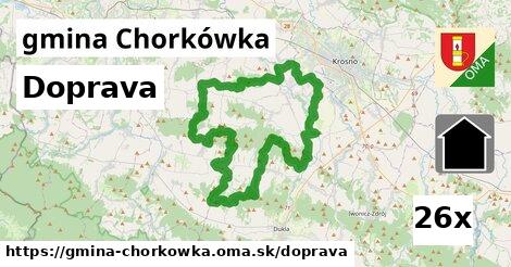 doprava v gmina Chorkówka