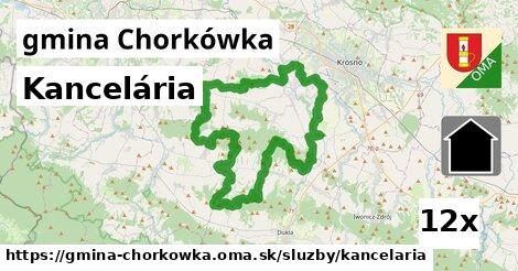 Kancelária, gmina Chorkówka