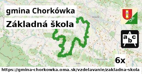 Základná škola, gmina Chorkówka