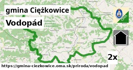 Vodopád, gmina Ciężkowice
