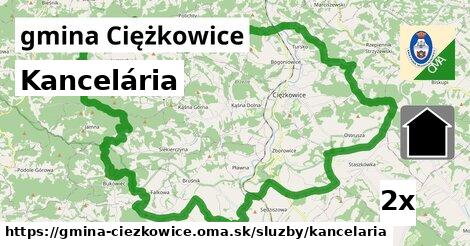 kancelária v gmina Ciężkowice