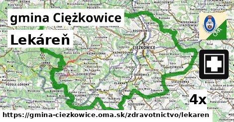 Lekáreň, gmina Ciężkowice