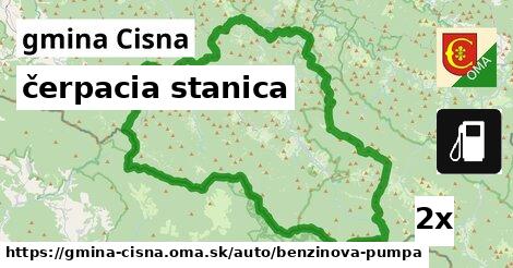 čerpacia stanica, gmina Cisna