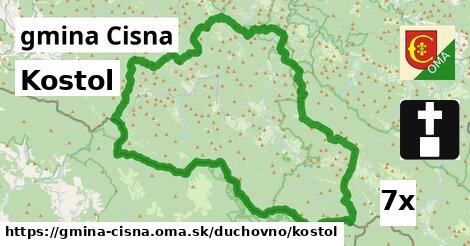 Kostol, gmina Cisna