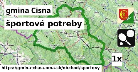 športové potreby, gmina Cisna