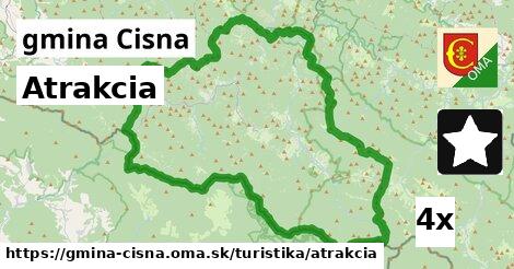 Atrakcia, gmina Cisna